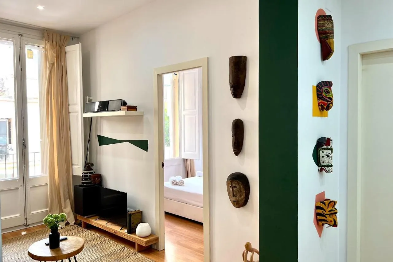 Centric 2 Bedroom Apartment With A Private Lovely Terrace برشلونة 0*,